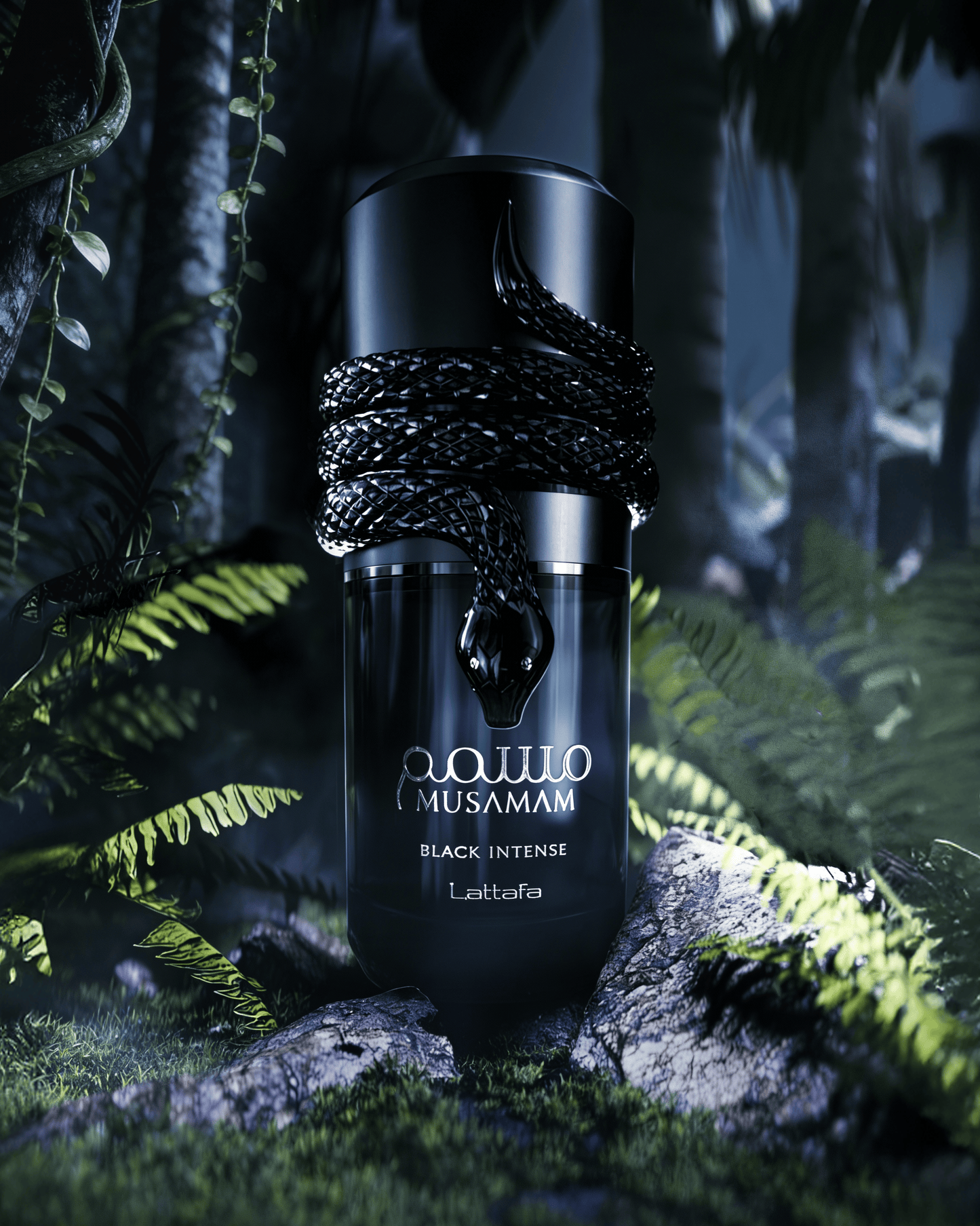 Musamam Black intense lattafa Eau de Parfum 100ml
