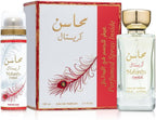 Mahasin crystal Lattafa Eau de Parfum 100 ml