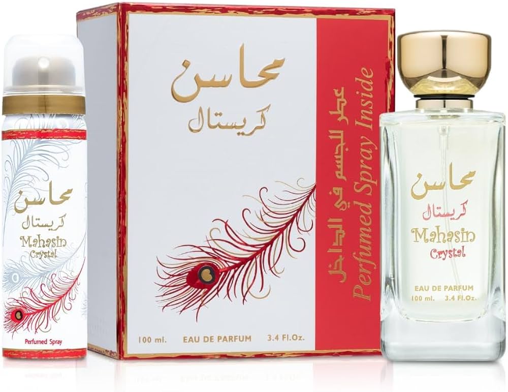 Mahasin crystal lattafa Eau de Parfum 100ml