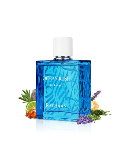 Ocean rush pour homme Rayhaan Eau de Parfum 100ml