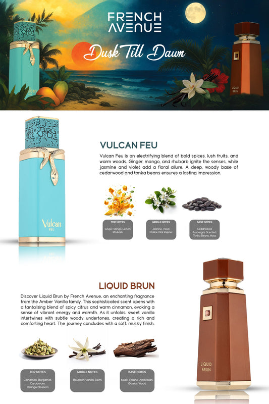 Dusk till dawn French Avenue Eau de Parfum 2*100ml