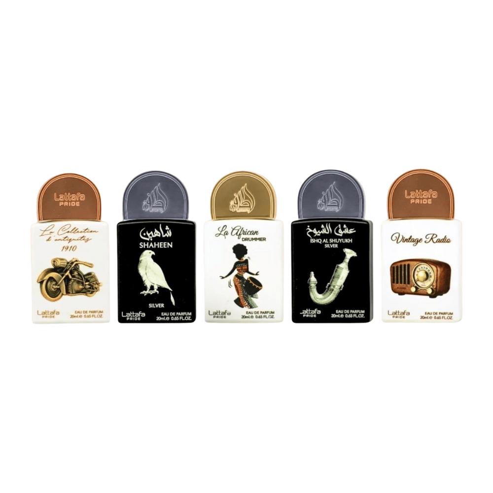 Lattafa Pride set 5*20ml Eau de Parfum 100ml