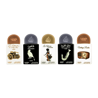 Lattafa Pride set 5*20ml Eau de Parfum 100ml