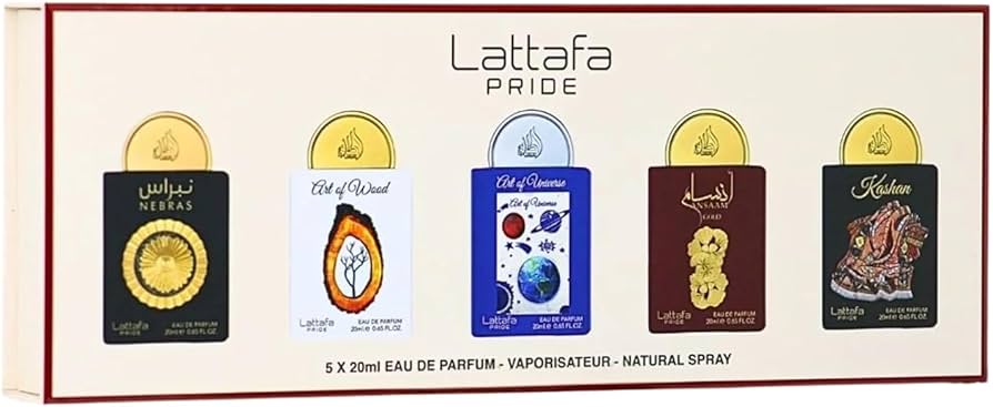 Lattafa Pride set 5*20ml Eau de Parfum 100ml