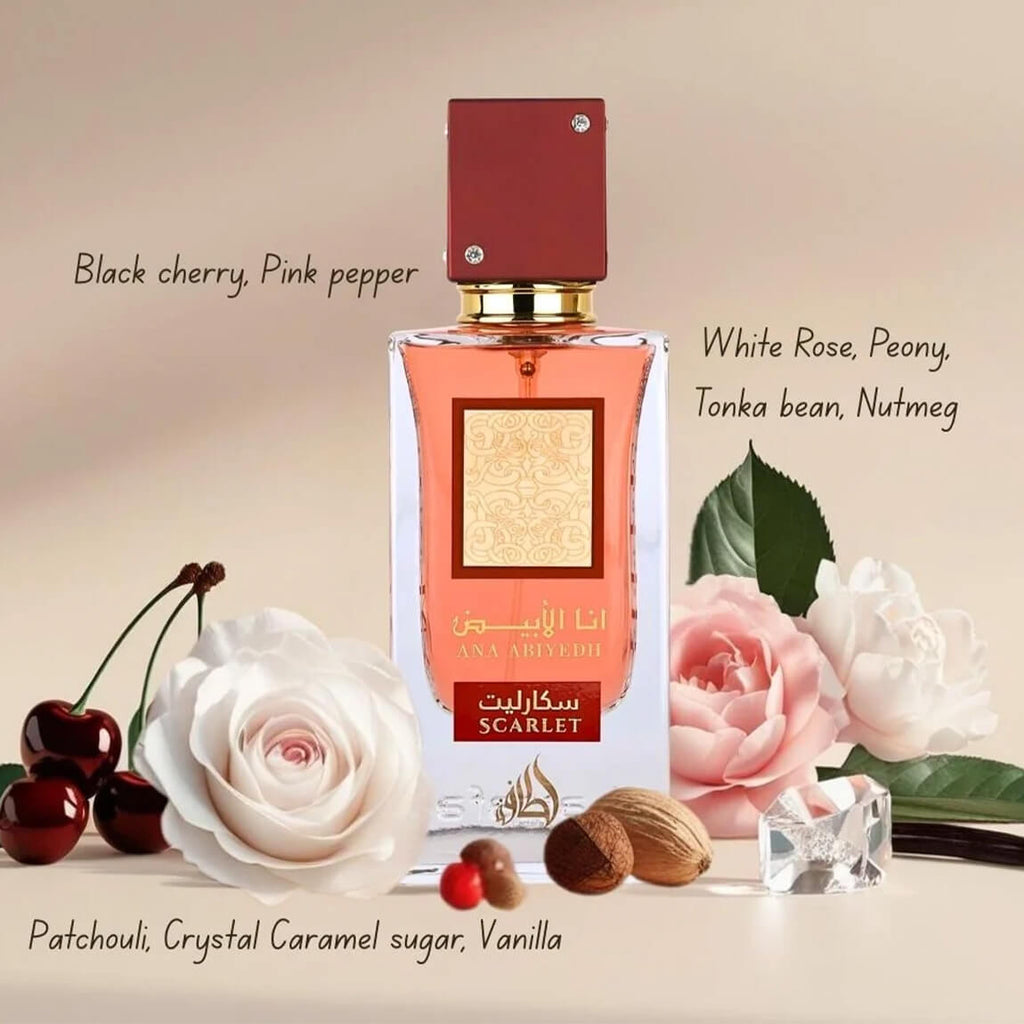 Ana abiyedh scarlet Lattafa Eau de Parfum 60 ml