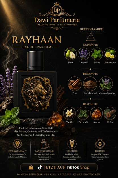 Rayhaan Lion Eau de Parfum 100ml