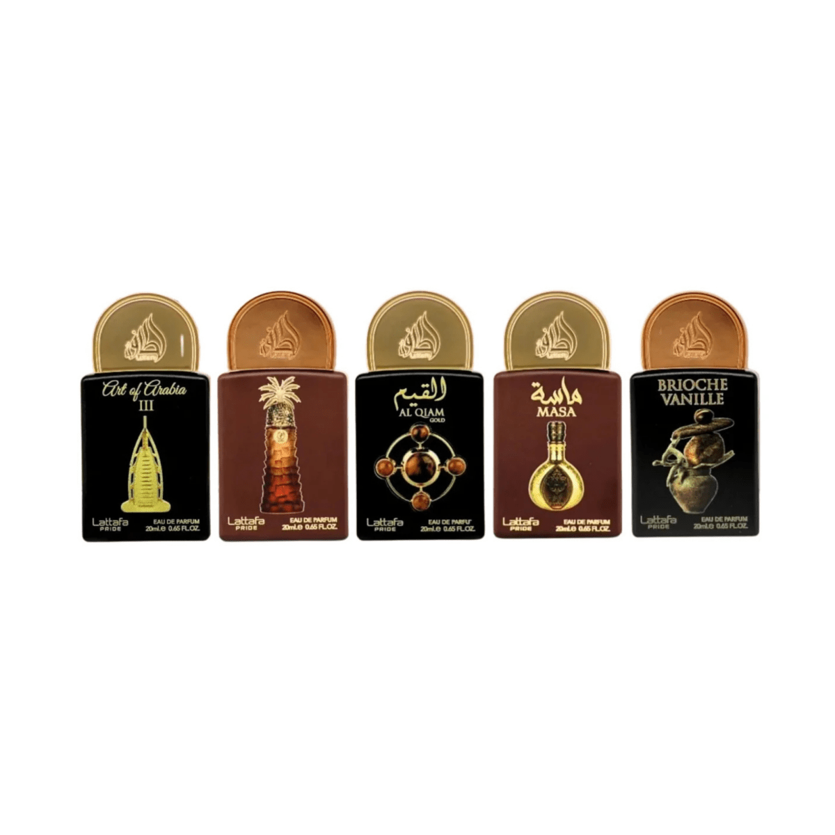 Lattafa Pride set 5*20ml Eau de Parfum 100ml