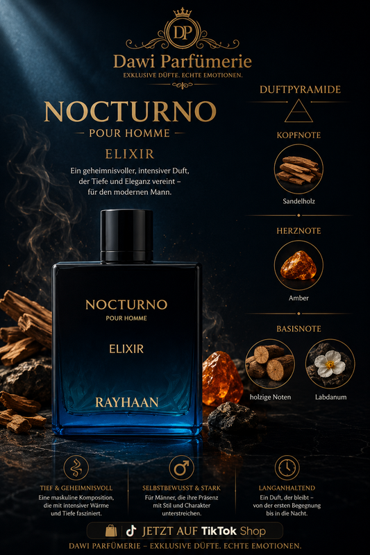 Nocturno Elixir Rayhaan Eau de Parfum 100ml