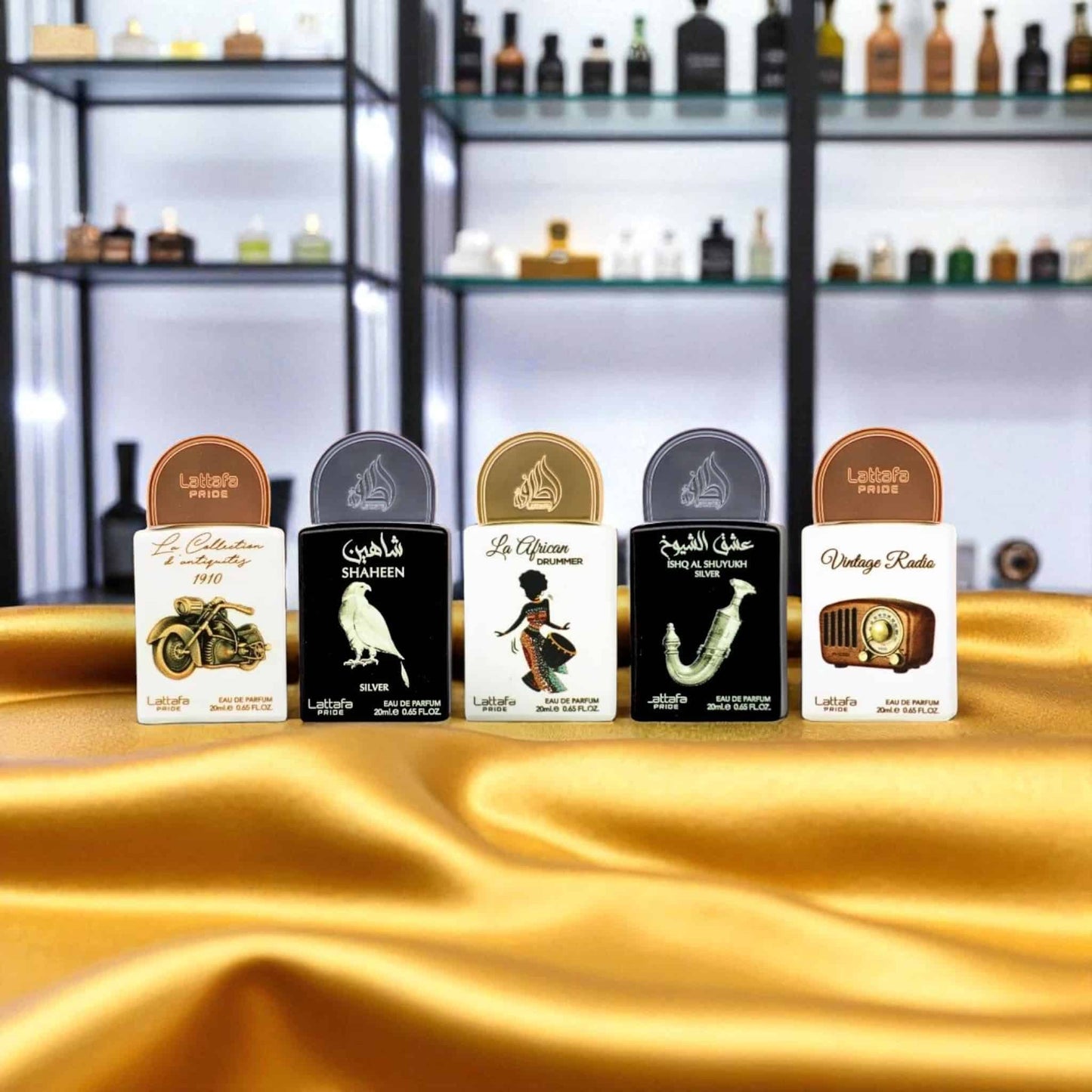 Lattafa Pride set 5*20ml Eau de Parfum 100ml