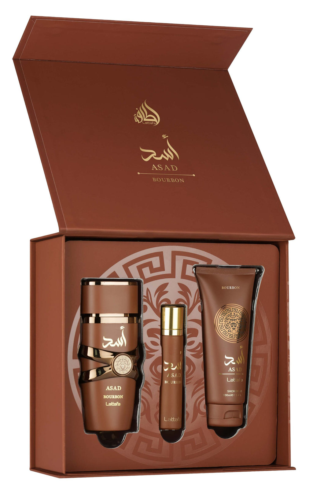 Asad Bourbon fragrance gift set Lattafa