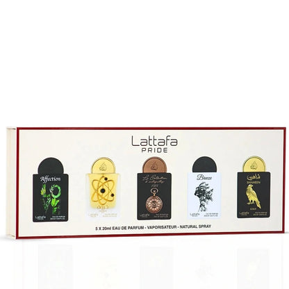 Lattafa Pride set 5*20ml Eau de Parfum 100ml
