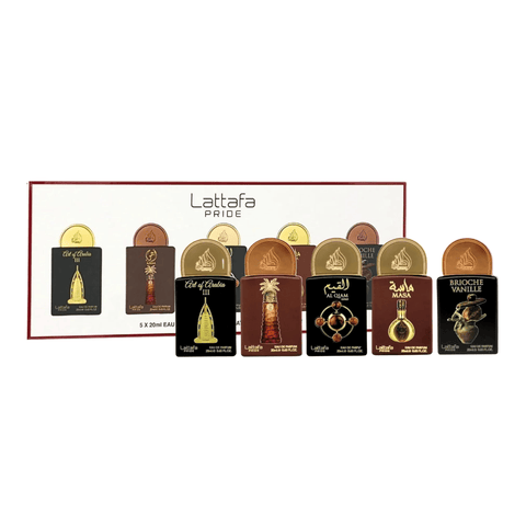 Lattafa Pride set 5*20ml Eau de Parfum 100ml