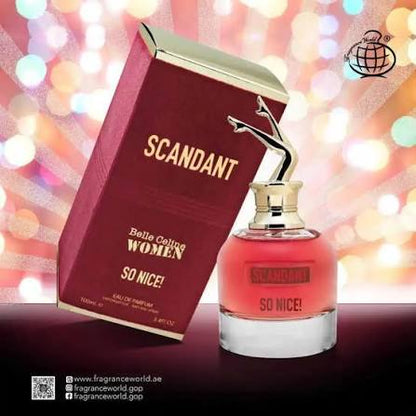 Scandant so Nice  fragrance world Eau de Parfum 100ml