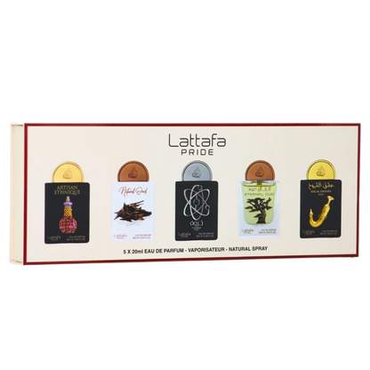 Lattafa Pride set 5*20ml Eau de Parfum 100ml