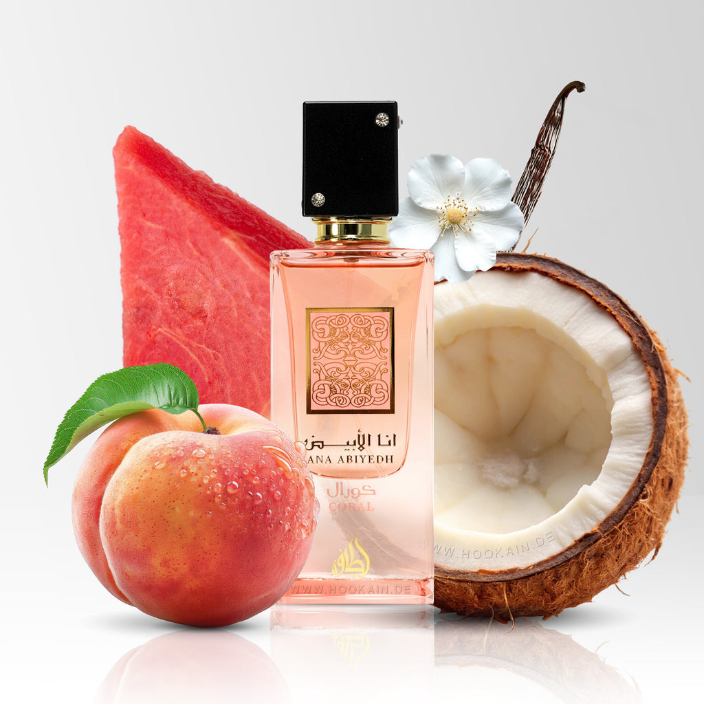 Ana Abiyedh Coral von Lattafa – Eau de Parfum 60 ml