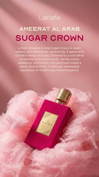 Ameerat Al Arab Sugar crown lattafa Eau de Parfum 100ml