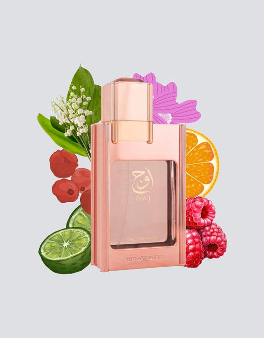 Awj Blushing mamilakat al oud Eau de Parfum 90ml