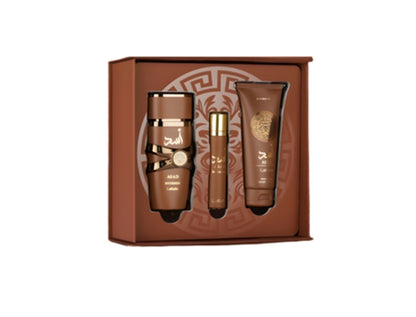 Asad Bourbon fragrance gift set lattafa