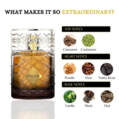 Golden Elixir Reseve Riiffs Extrait de Parfum 100ml
