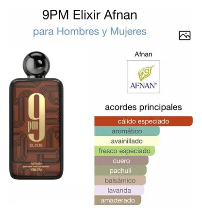 9pm Elixir Afnan Parfum 100ml