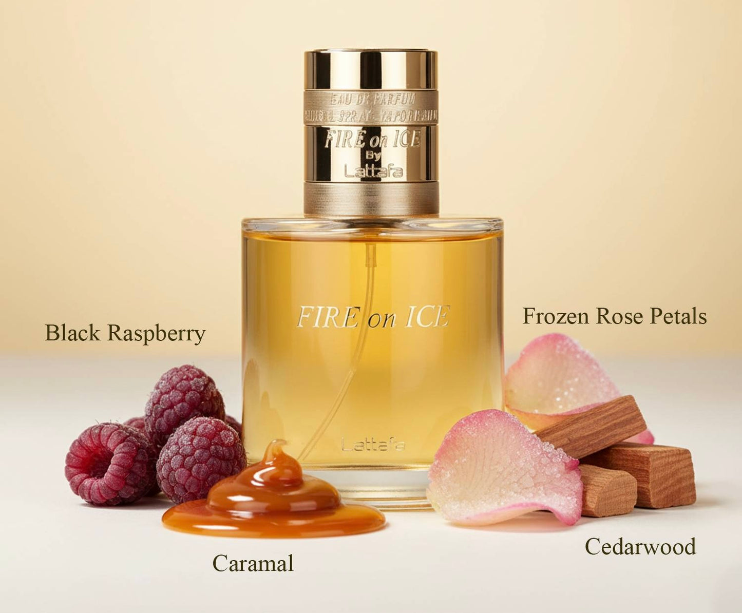 Fire on ice lattafa Eau de Parfum 100ml