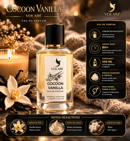 Cocoon vanilla volaré eau de Parfum 100ml