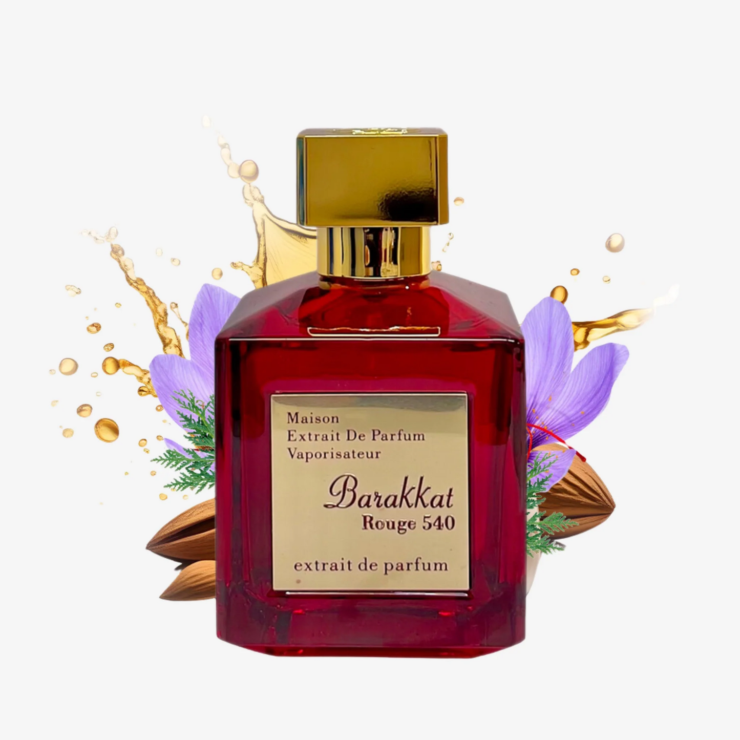 Barakkat Rouge 540 fragrance world Extrait de Parfum 100ml