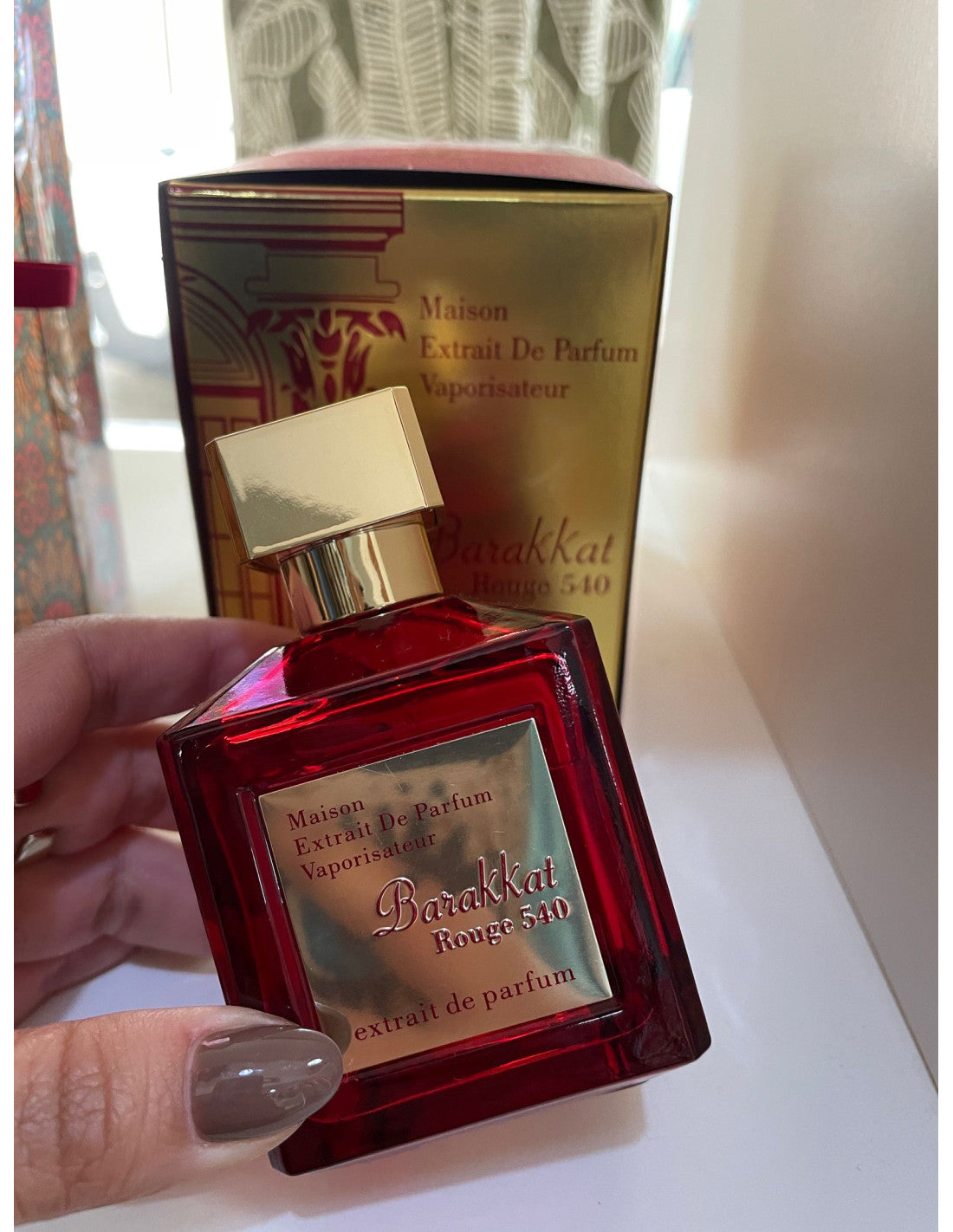 Barakkat Rouge 540 fragrance world Extrait de Parfum 100ml