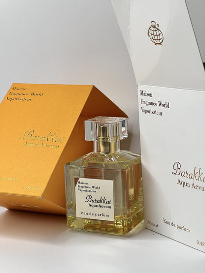 Barakkat Aqua Aevum Fragrance world Eau de Parfum 100ml