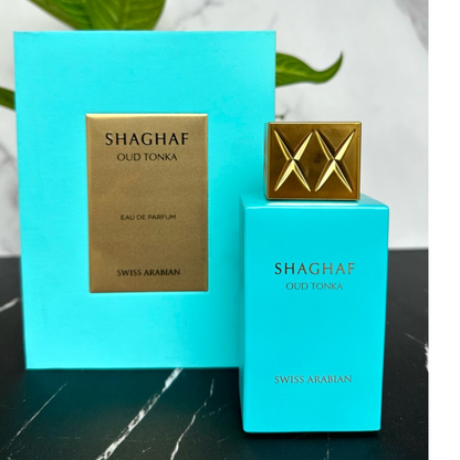 Shaghaf oud Tonka Swiss Arabian Eau de Parfum 75ml