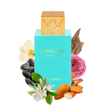 Shaghaf oud Tonka Swiss Arabian Eau de Parfum 75ml