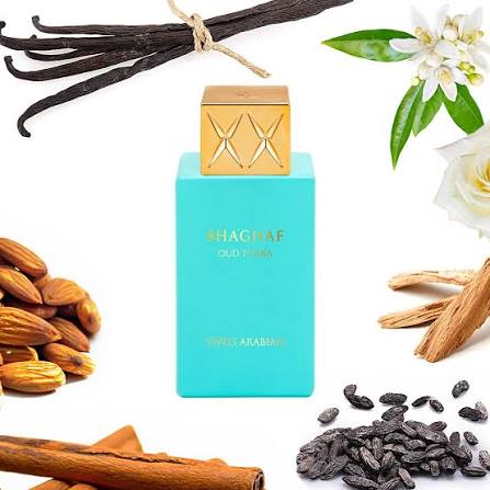 Shaghaf oud Tonka Swiss Arabian Eau de Parfum 75ml