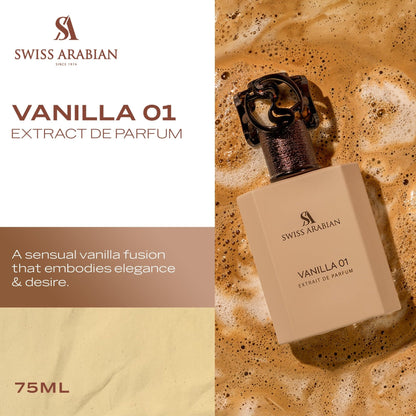 Vanilla 01 Swiss Arabian Extrait de Parfum 50ml