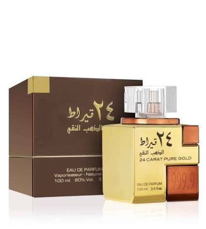 24 carat pure gold lattafa Eau de Parfum 100ml