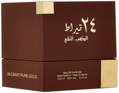 24 carat pure gold lattafa Eau de Parfum 100ml