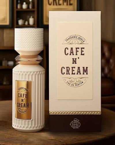 Café cream fragrance world Eau de Parfum 100ml