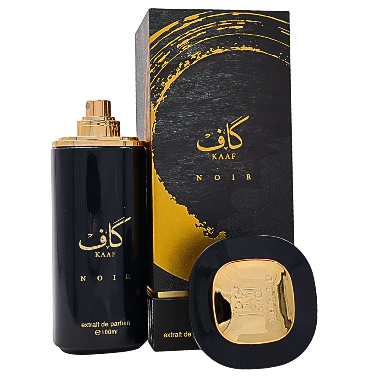 Kaaf Noir Ahmad Al mageribi Extrait de Parfum 100ml