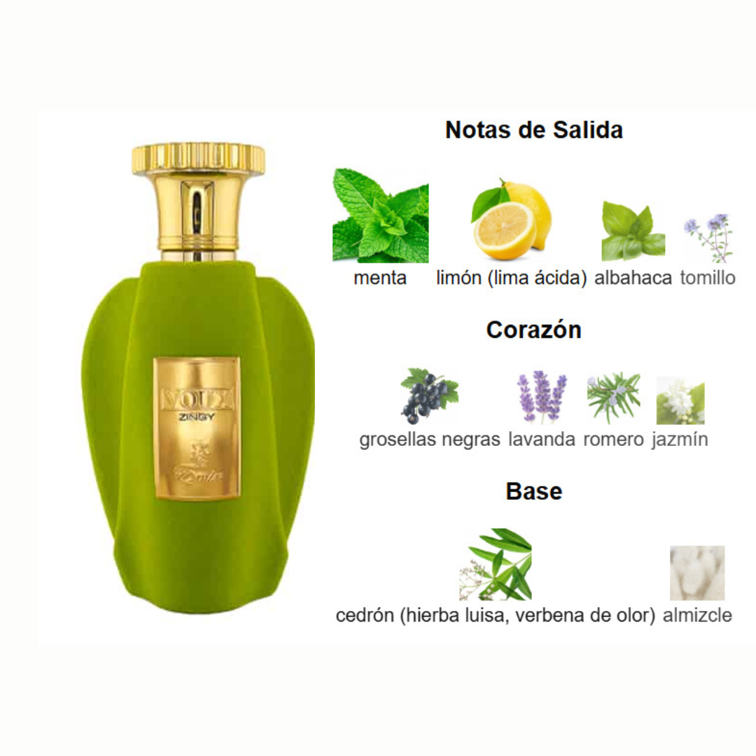 Voux Zingy Paris Corner Eau de Parfum 100 ml